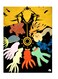 Printed Wall Sticker Multicolour 20cm