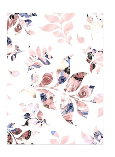 Printed Wall Sticker Multicolour 20cm