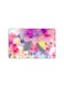 PRINTED BANK CARD STICKER Beautiful Colorful Flowers Picture