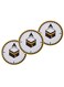 Qibla Sign for Praying 3pcs Bundle of Vinyl Sticker Signage to indicate Qibla Vinyl Decal Stickers for Muslim Kaaba ROUND 04