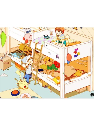 Printed Wall Sticker Multicolour 20cm