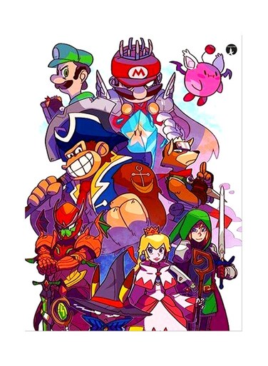 Printed Wall Sticker Multicolour 20cm