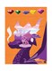 Printed Wall Sticker Multicolour 20cm