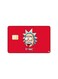 PRINTED BANK CARD STICKER Animation Rick From Rick And Morty Sitcom
