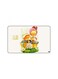 PRINTED BANK CARD STICKER Cute Kids In Boat Vintage Art
