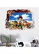 Decorative Want Want Meritorious Wall Sticker Multicolour 70x50cm