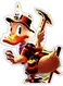 Adorable Fictional Character Printed Wall Sticker Multicolour