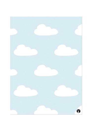 Printed Wall Sticker Multicolour 20cm
