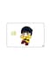 PRINTED BANK CARD STICKER Cute Dwarf Drawing