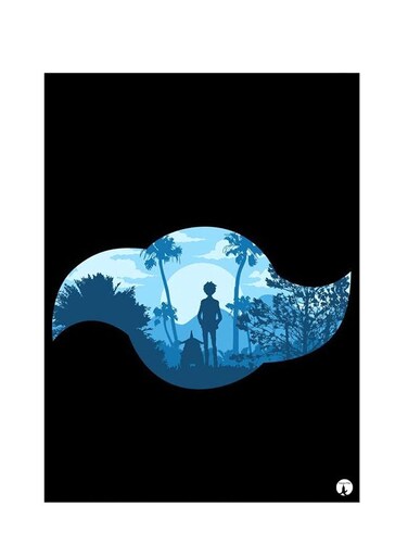 Printed Wall Sticker Multicolour 20cm