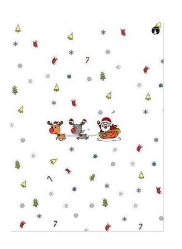 Printed Wall Sticker Multicolour 20cm