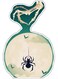 Decorative Wall Sticker Multicolour 10x10cm