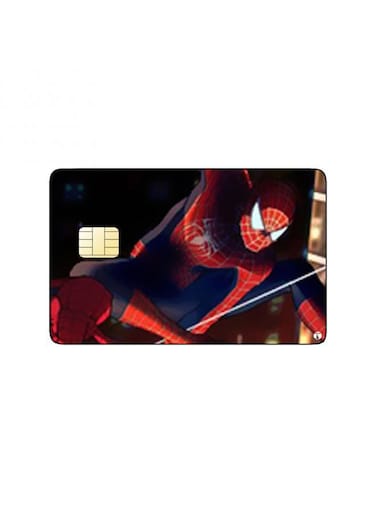 PRINTED BANK CARD STICKER Spiderman