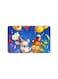 PRINTED BANK CARD STICKER Cute Animals Drawing In Airballoon