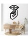 Decorative Wall Sticker Black 20cm