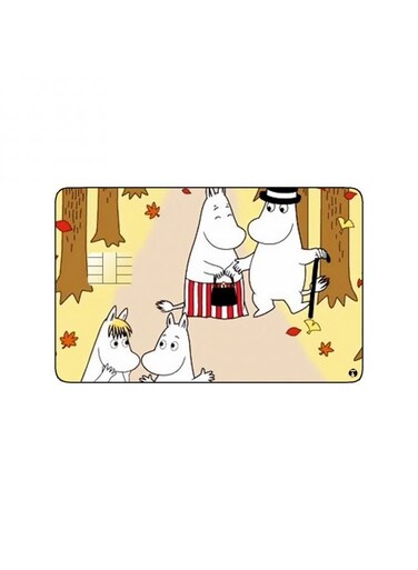 PRINTED BANK CARD STICKER Animation The Moomins By Tove Jansson