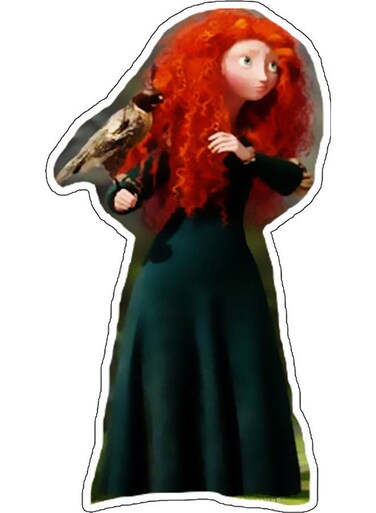 Fictional Character Wall Sticker Multicolour
