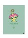 Printed Wall Sticker Multicolour 20cm