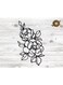 Decorative Wall Sticker Black 20cm