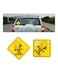 Baby In Car Safety Sign Decal Sticker