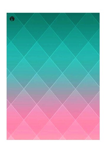 Printed Wall Sticker Multicolour 20cm