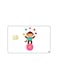 PRINTED BANK CARD STICKER Cute Monkey Drawing With Colorful Balls