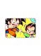 PRINTED BANK CARD STICKER Dragon Ball Anime Characters