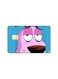 PRINTED BANK CARD STICKER Animation Courage The Cowrdly Dog By Cartoon Network