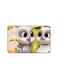 PRINTED BANK CARD STICKER Cute Chibi Hamsters Drawing