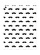 Printed Wall Sticker Multicolour 20cm