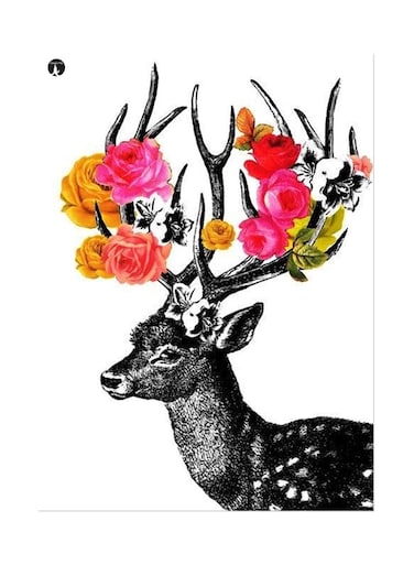 Printed Wall Sticker Multicolour