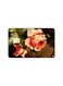 PRINTED BANK CARD STICKER Beautiful Pink Roses Drawing
