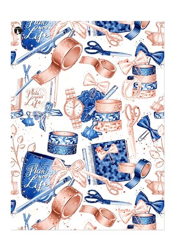 Printed Wall Sticker Multicolour 20cm
