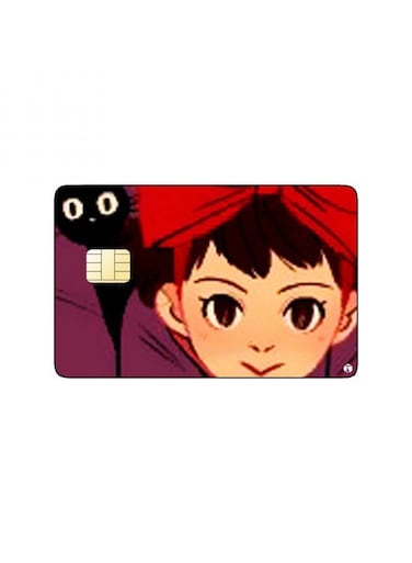 PRINTED BANK CARD STICKER Kiki's Delivery Service Anime