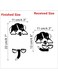 Diy Funny Cute Dog Wall Sticker Black 60 x 26 x 5cm