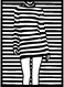 Decorative Wall Sticker Black 20cm