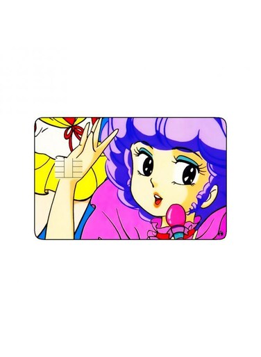 PRINTED BANK CARD STICKER Creamy Mami Anime