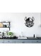 Decorative Wall Sticker Black 20cm