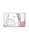 PRINTED BANK CARD STICKER Cute Unicorn Drawing In Space