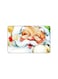 PRINTED BANK CARD STICKER Beautiful Santa Claus Drawing