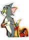 Cartoon Decorative Wall Sticker Multicolour 10x10cm