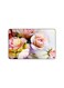 PRINTED BANK CARD STICKER Beautiful Pink Flowers Drawing