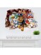 Decorative Want Want Meritorious Wall Sticker Multicolour 70x50cm