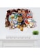 Decorative Want Want Meritorious Wall Sticker Multicolour 70x50cm