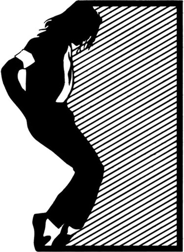 Decorative Wall Sticker Black 20cm