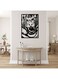 Decorative Wall Sticker Black 20cm