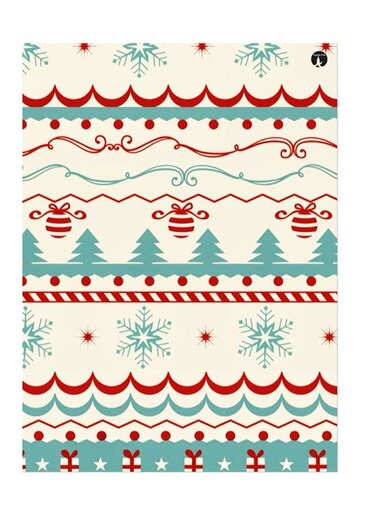Printed Wall Sticker Multicolour 20cm