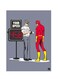 Printed Wall Sticker Multicolour 20cm