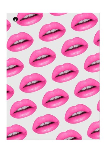 Printed Wall Sticker Multicolour 20cm