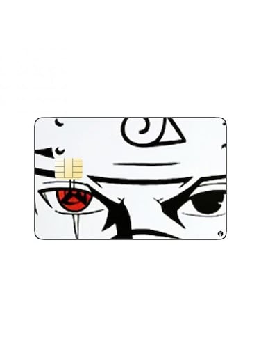 PRINTED BANK CARD STICKER Kakashi From Naruto Anime